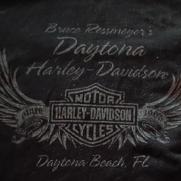 HarleyDavidson Black Daytona Graphic Tee HarleyDavidson Black Daytona Graphic Tee